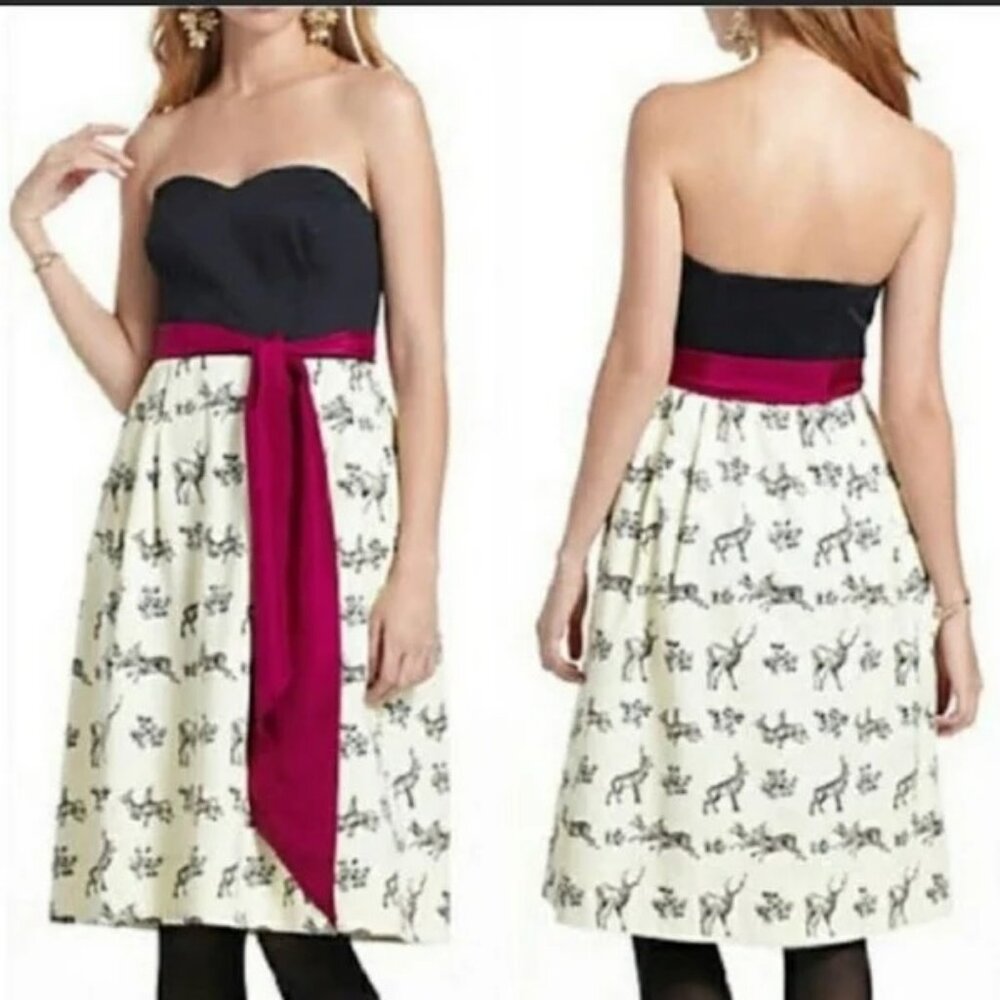 Postmark Anthropologie Conifer Herd Dress Size 6